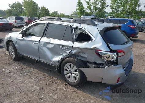 2016 Subaru Outback 2.5I Premium z USA, uszkodzony, nr VIN 4S4BSAFC9G3286705